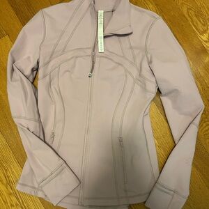 Lululemon athletic jacket size 8 dusty pink